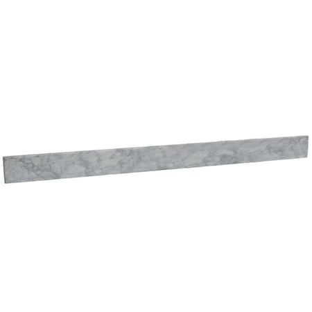 Comfortcorrect 55 in. Carrara Marble Backsplash, White CO2800595